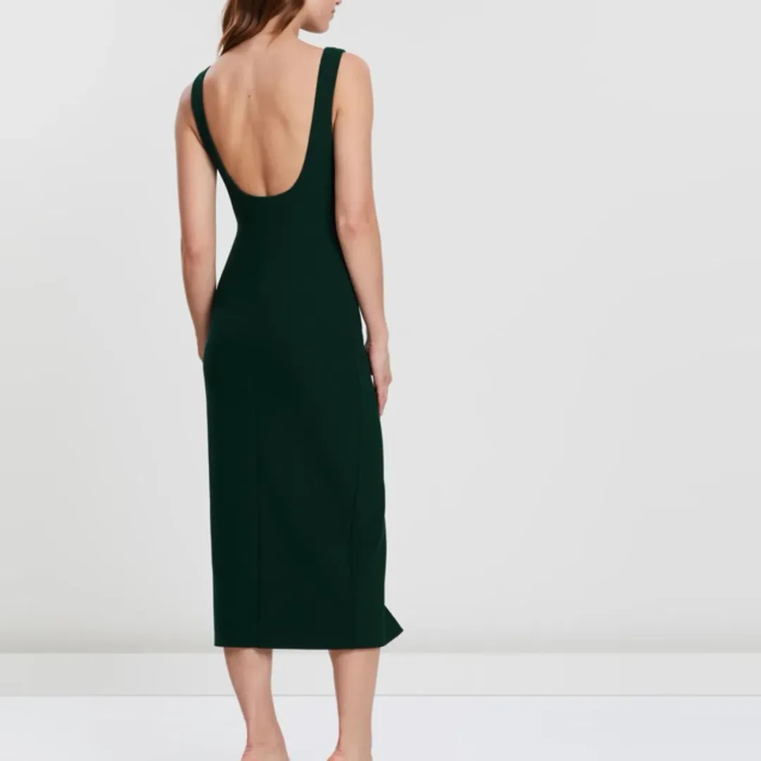 Bec & Bridge Margaux Mouth Dress Green Size 8 for rent on The Volte - main image