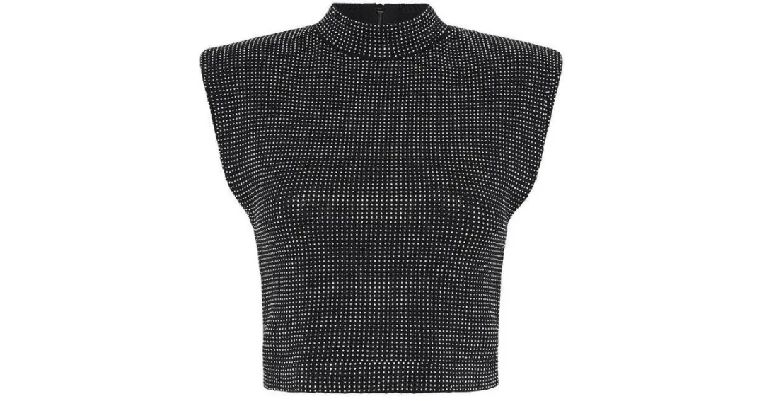 Sass & Bide 7 Years Of Luck Knit Top and Pants Set Black Size 8 for rent on The Volte - main image