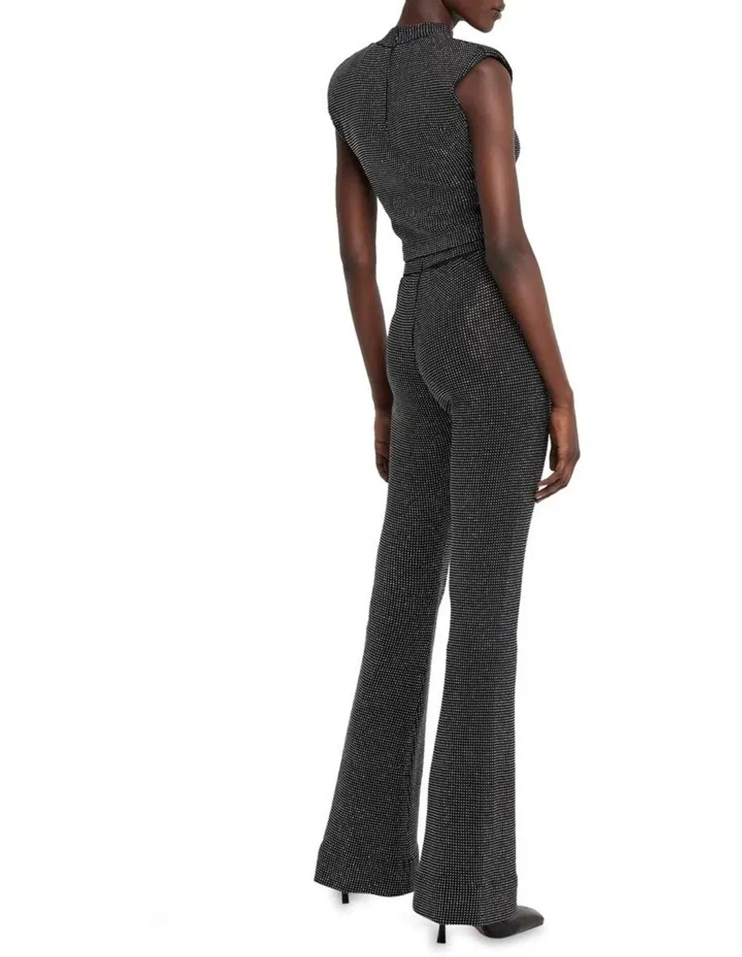 Sass & Bide 7 Years Of Luck Knit Top and Pants Set Black Size 8 for rent on The Volte - main image