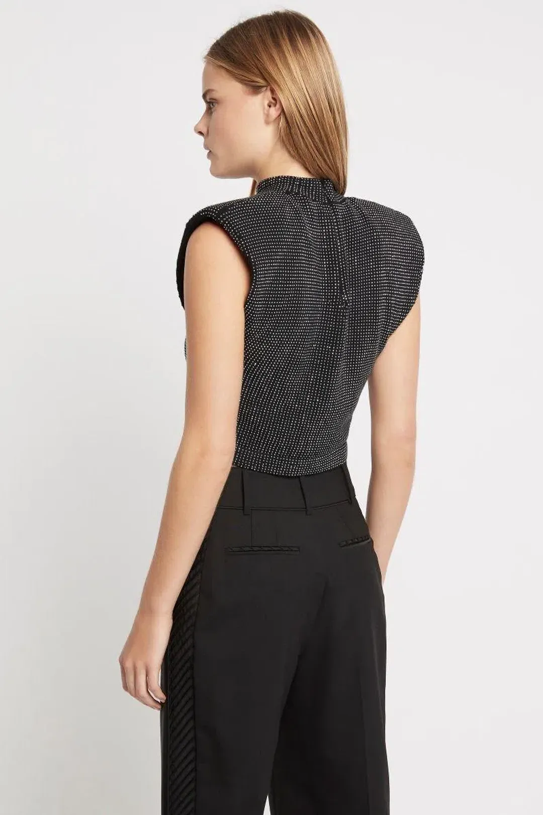 Sass & Bide 7 Years Of Luck Knit Top and Pants Set Black Size 8 for rent on The Volte - main image