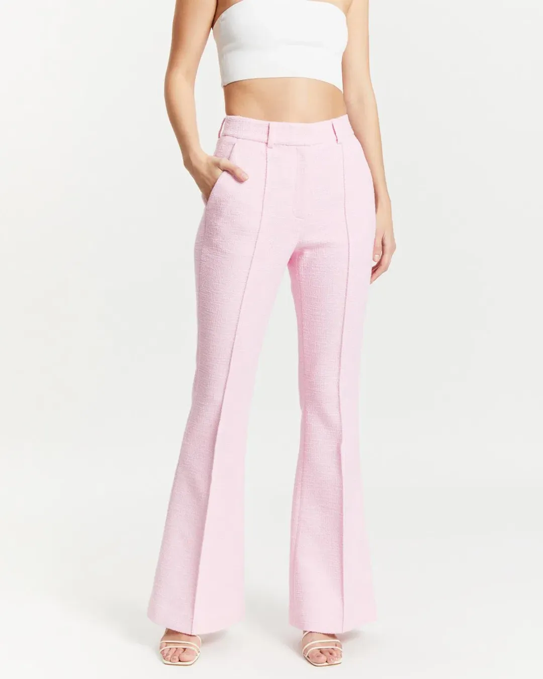 Rebecca Vallance Garland Pants Pink Size 8 for rent on The Volte - main image