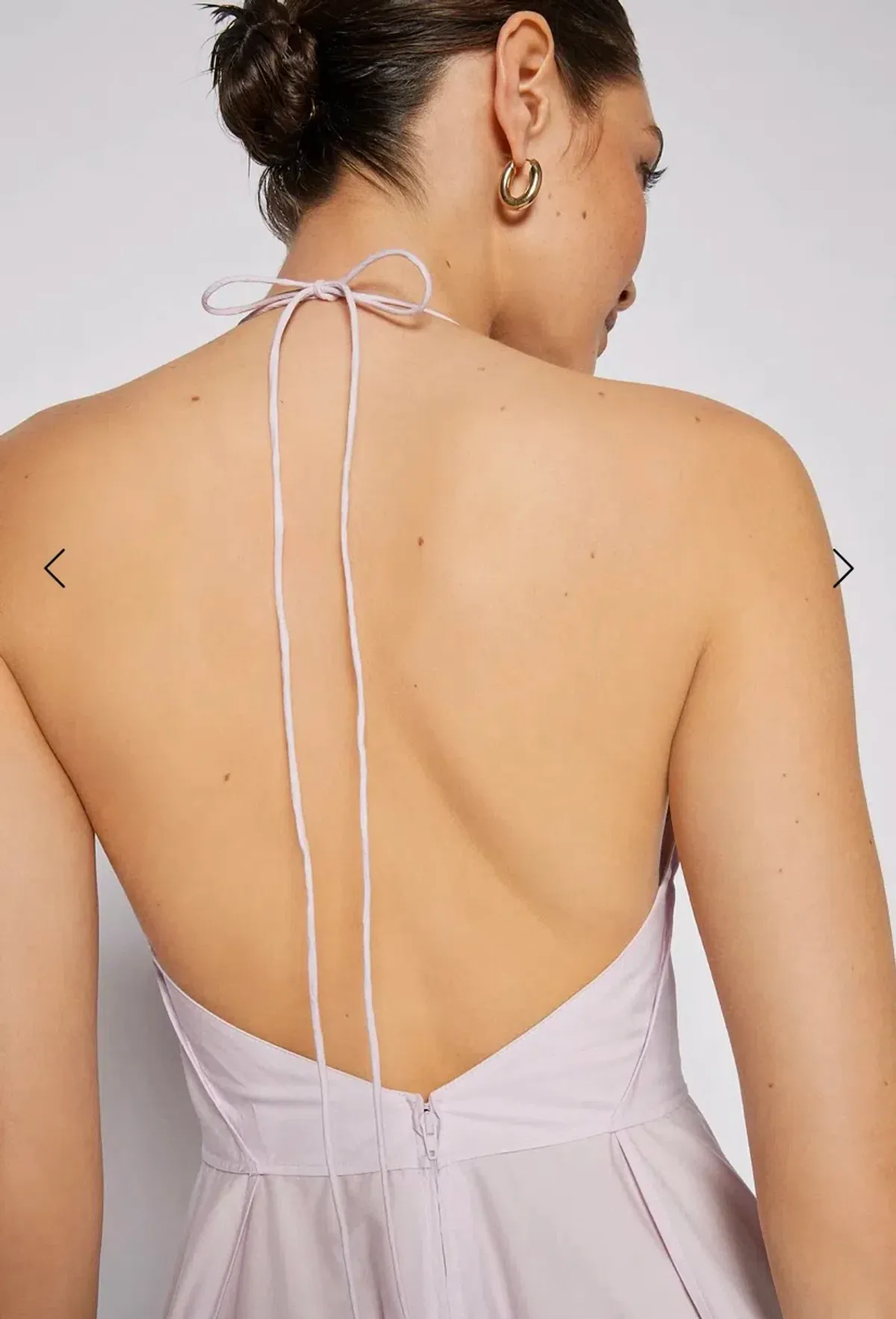 Scanlan Theodore Parachute Cotton Strappy Dress in Lilac Purple Size 6  - Image 6