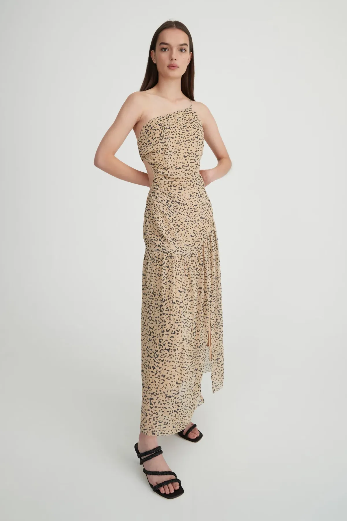 Hansen & Gretel Artillo Dress in Animal Spot Print Size XS - Image 2