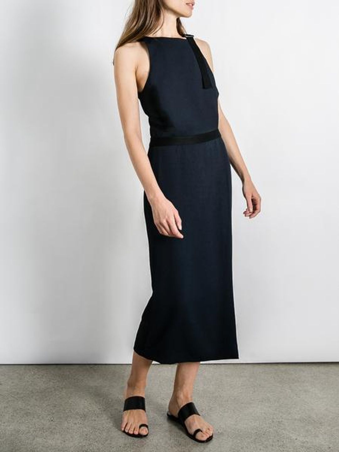 Dion Lee Utility Dress in Navy  for rent on The Volte - main image