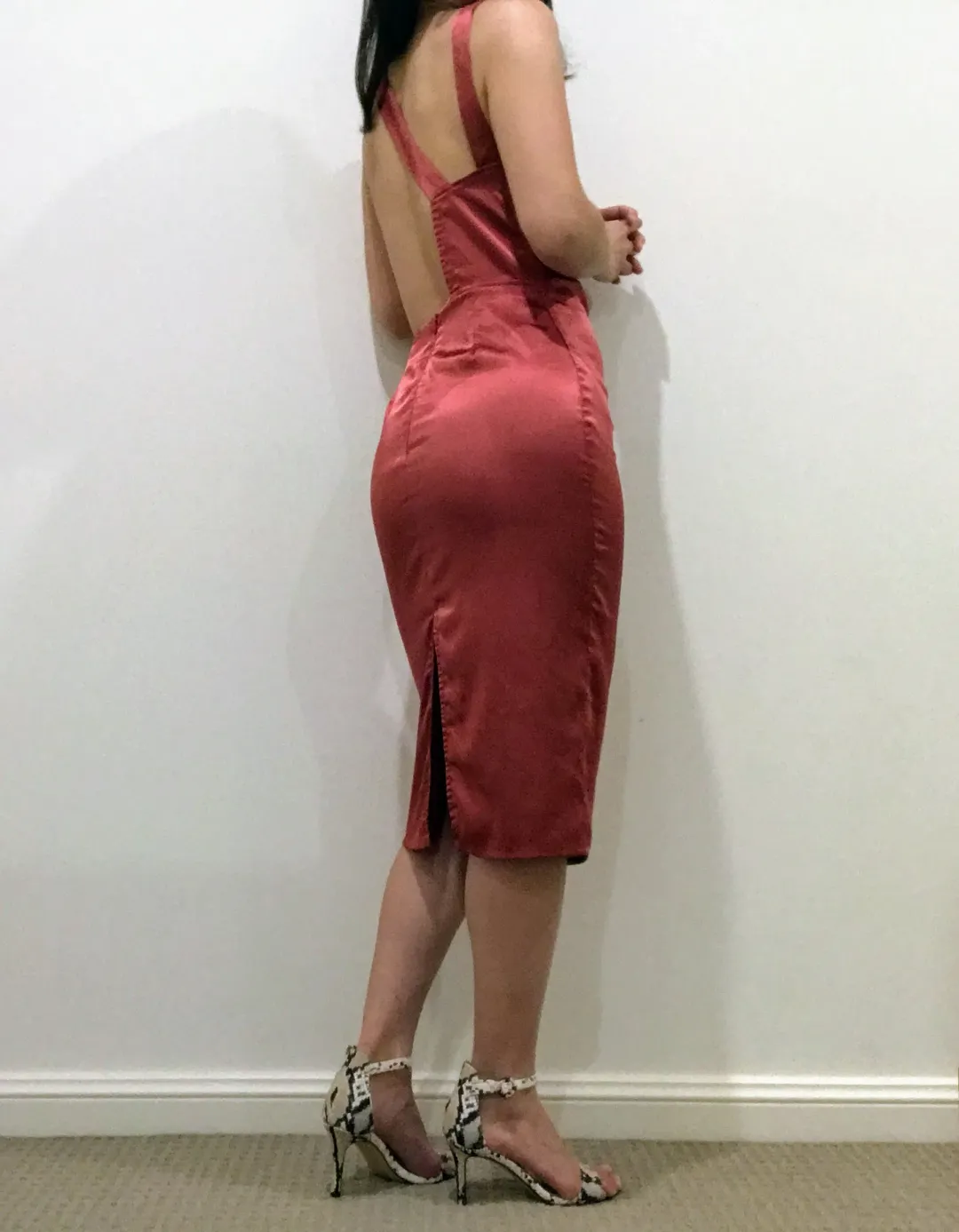 Maurie & Eve Indian Dress Red Size 8  for rent on The Volte - main image