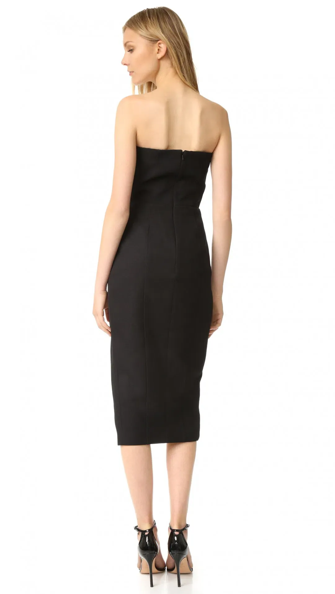 MISHA Pasquale Dress Black Size 8/S for rent on The Volte - main image