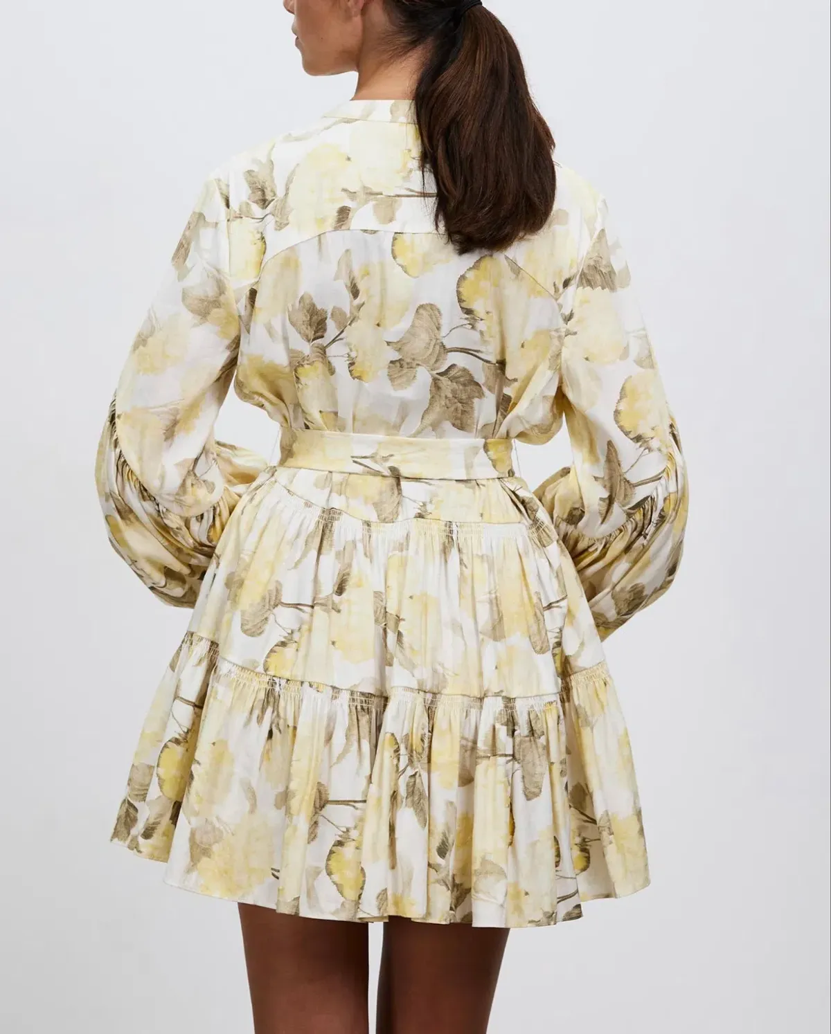 Acler Somerset Dress Print Size 8  - Image 3