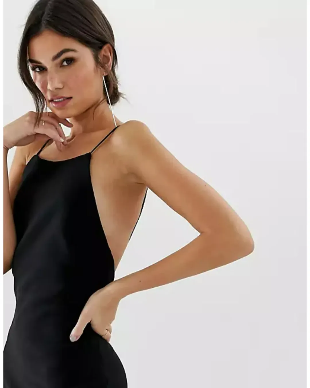 Bec & Bridge Margeaux Back Midi Dress Black Size AU 8  for rent on The Volte - main image