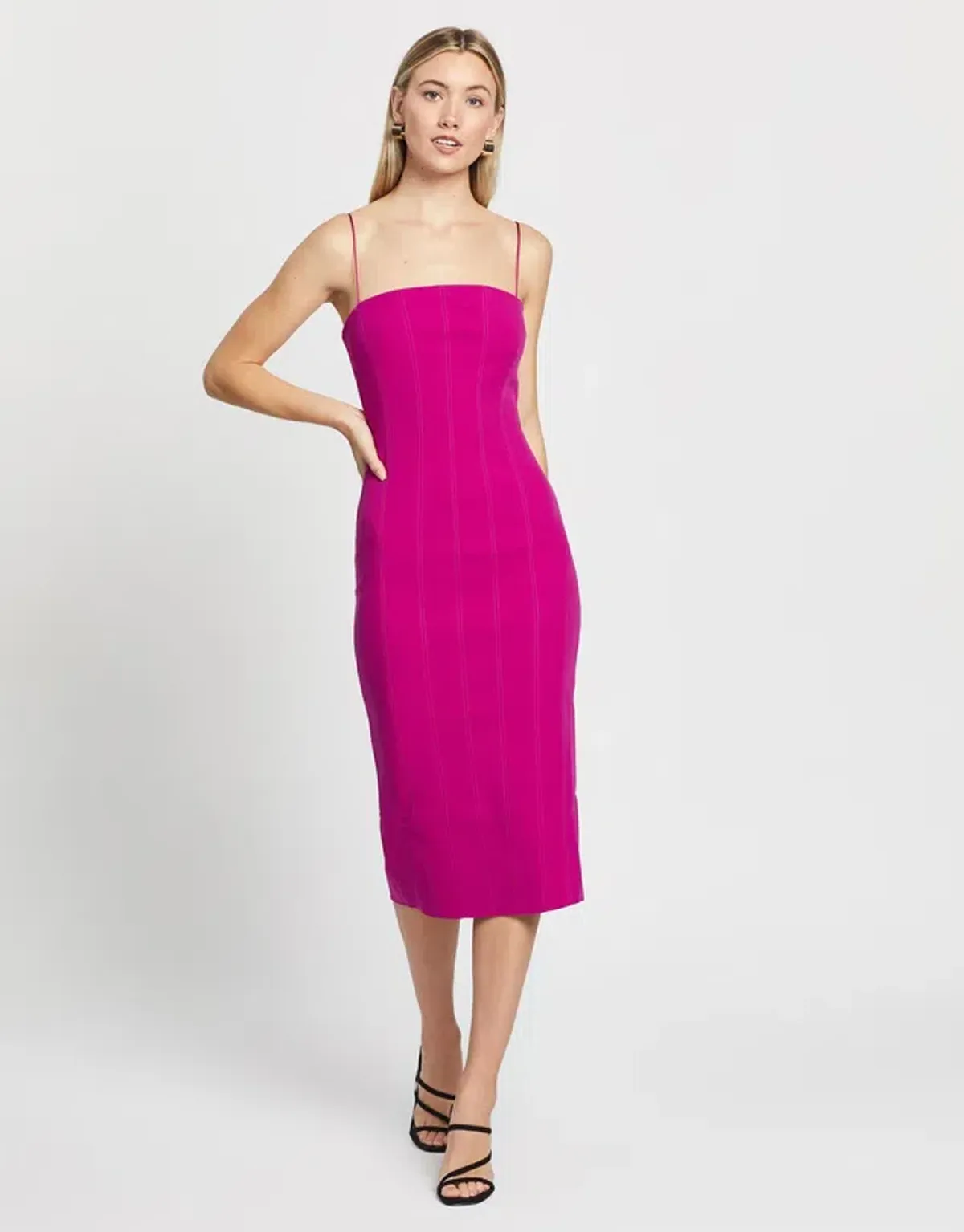 Misha Irisa Dress Pink Size 10/M - Image 5