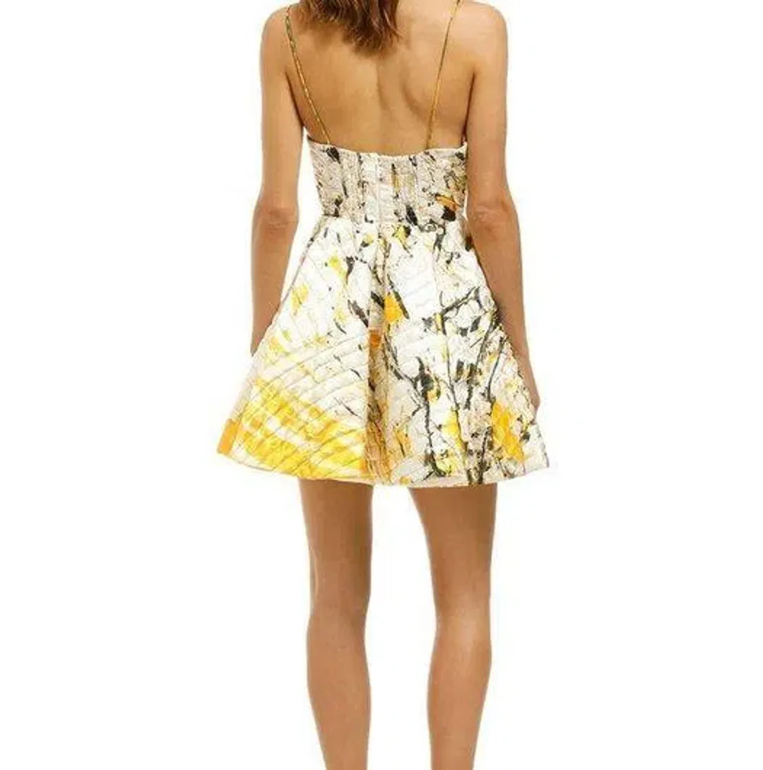 AJE Chealsea Dress Print Size 10  for rent on The Volte - main image