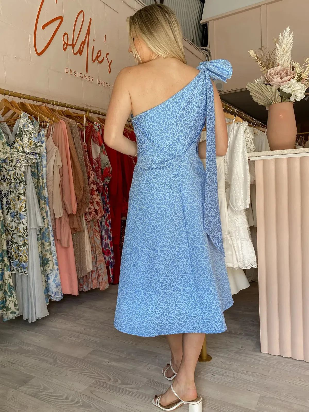 Rachel Gilbert Malea Dress Blue Size 0 / AU 6 - Image 3