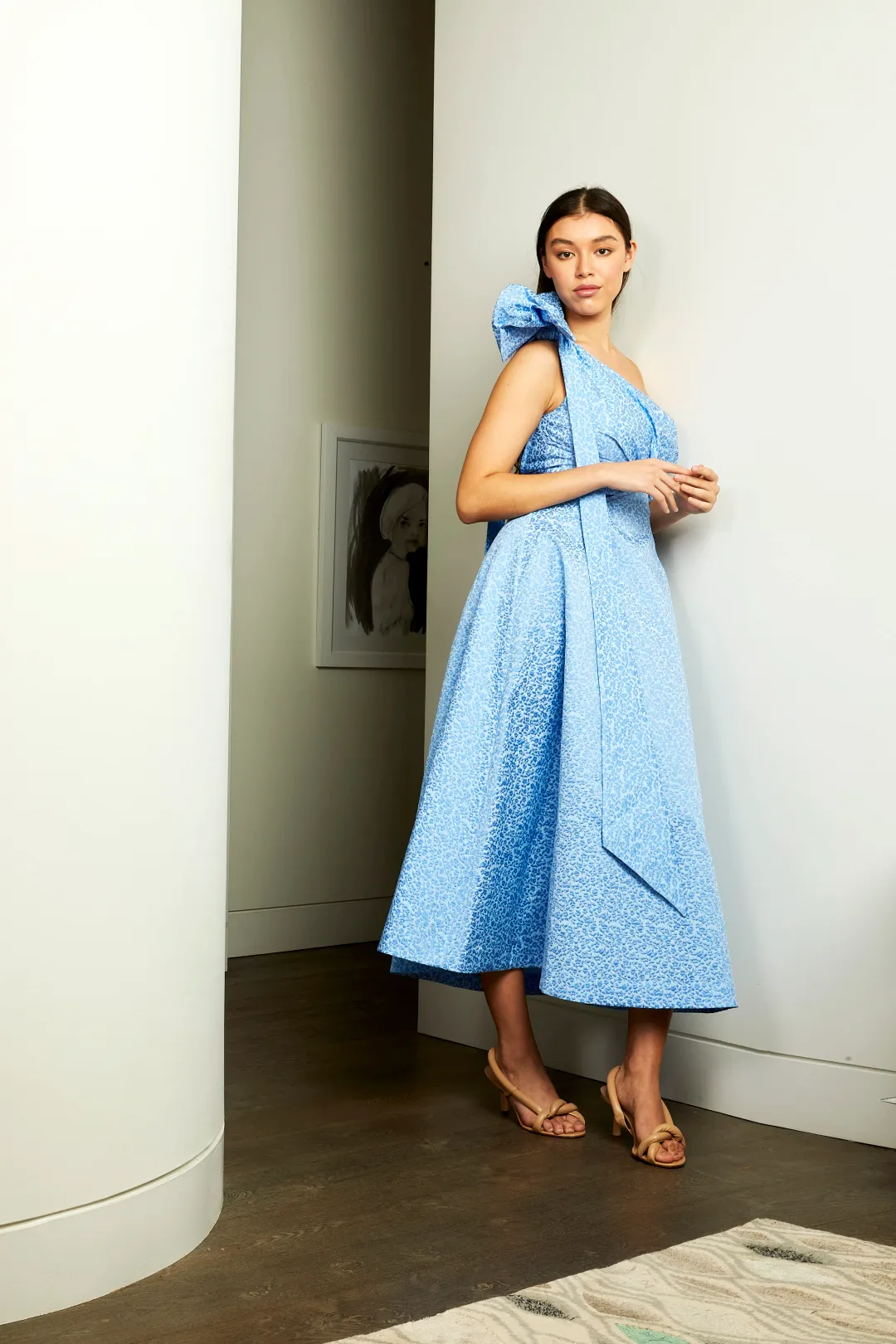 Rachel Gilbert Malea Dress Blue Size 0 / AU 6 for rent on The Volte - main image