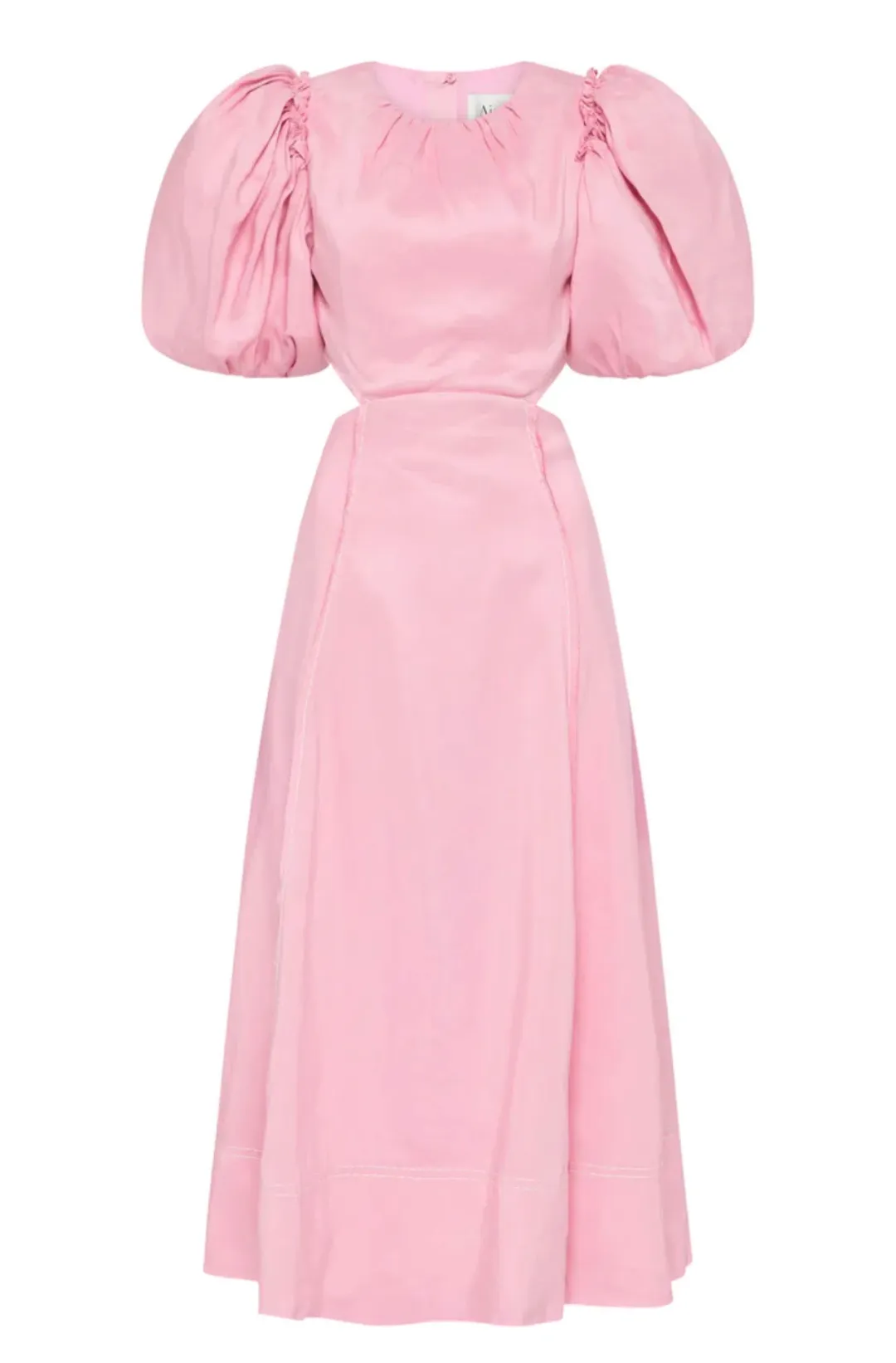 Aje Serendipity Cut Out Dress Pink for rent on The Volte - main image