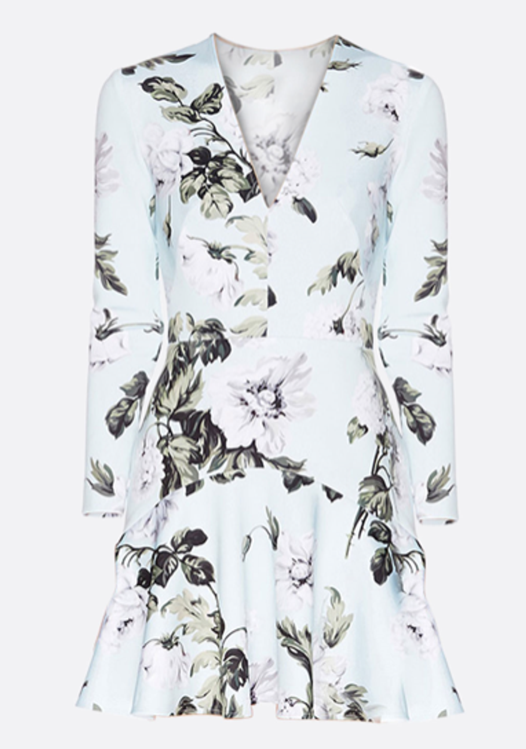 LOVER, Watercolour V Scuba Dress  for rent on The Volte - main image