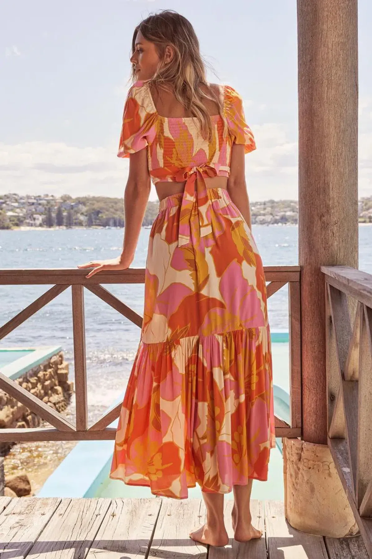 Mister Zimi Yasmin Skirt and Luisa Top in Tahiti Size AU 12  - Image 3