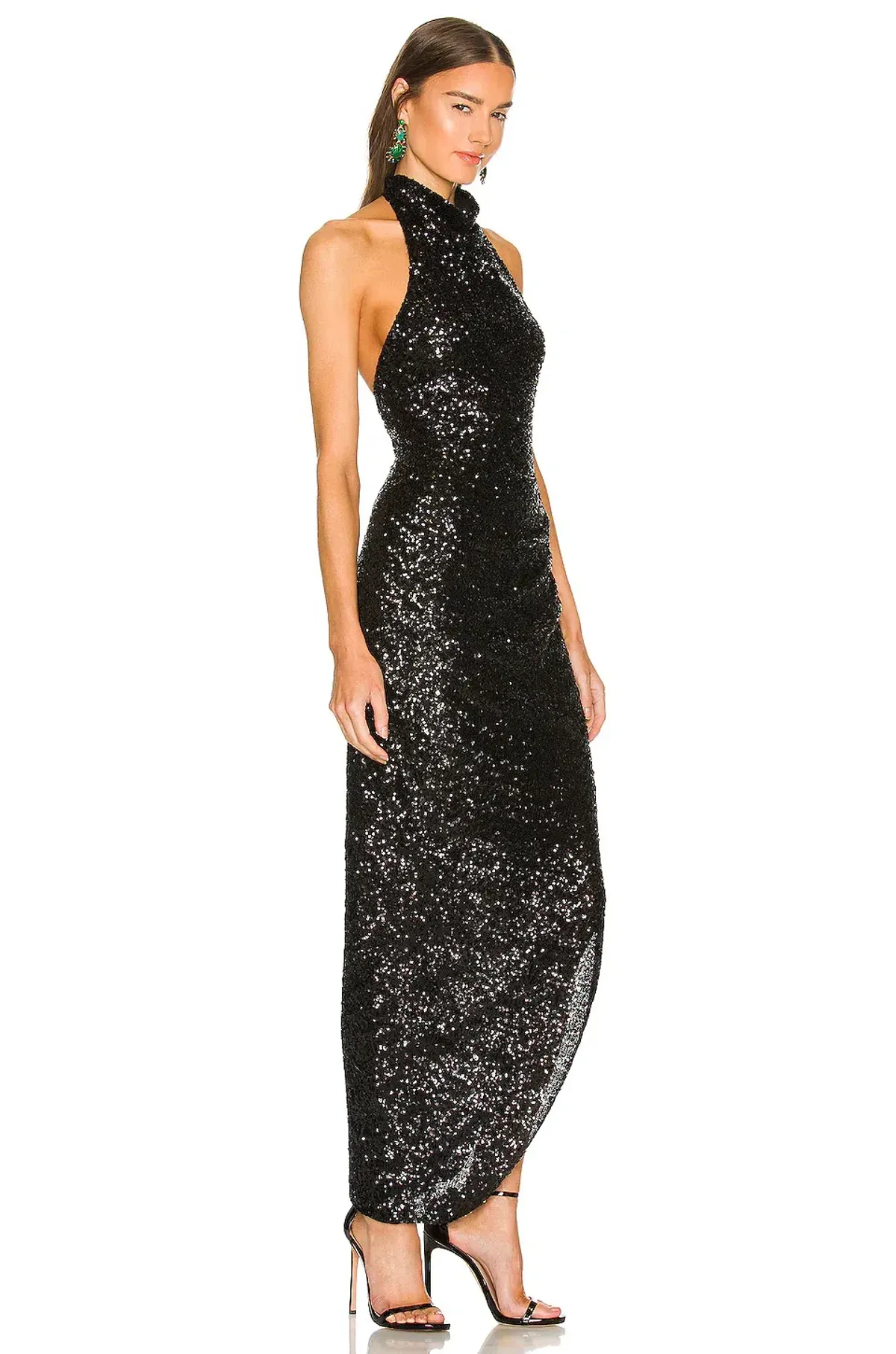 Amanda Uprichard Samba Gown Black Size 8  - Image 2