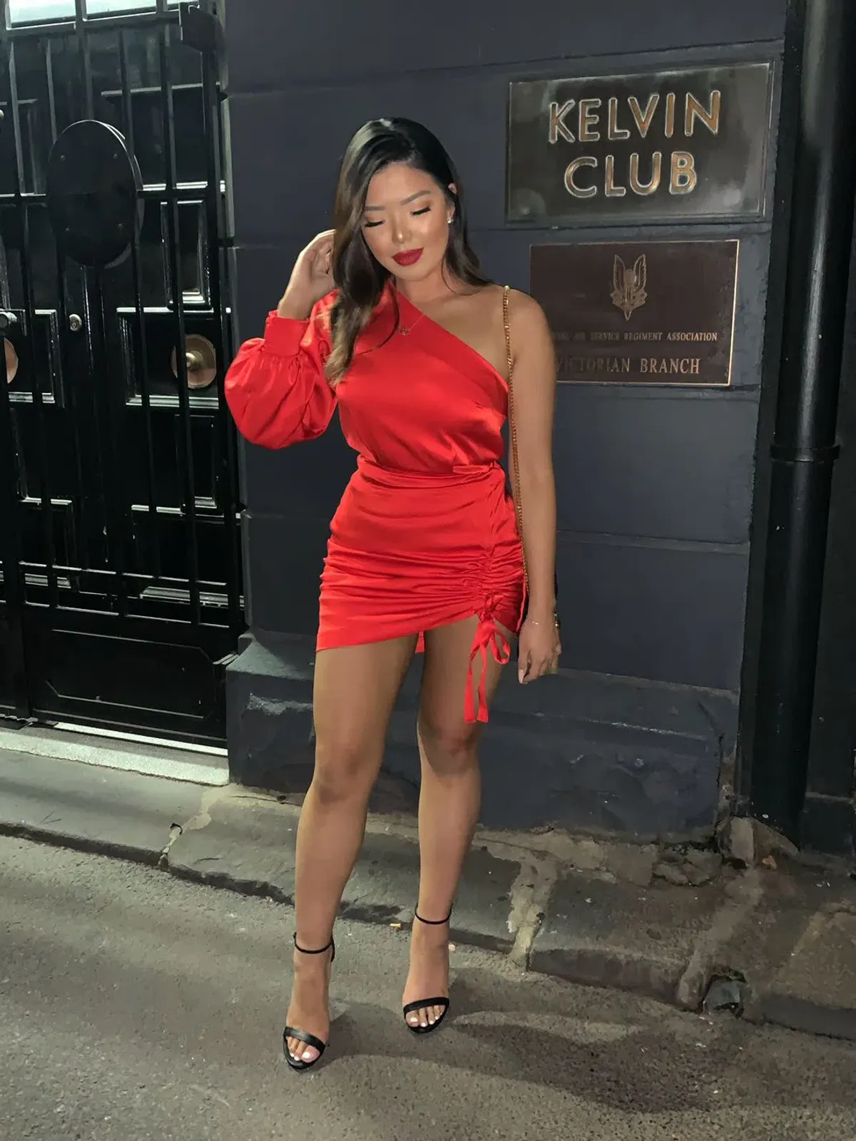 Kookai Vangeline Dress Red Size 12 - Image 4