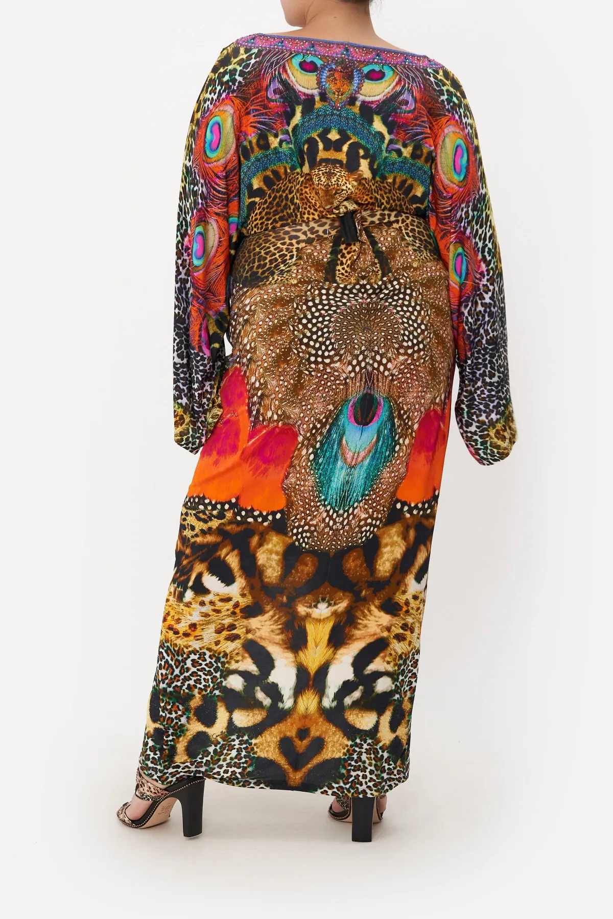 Camilla Xanadu Rising Long Split Front Twist Dress Print XXXL - Image 4