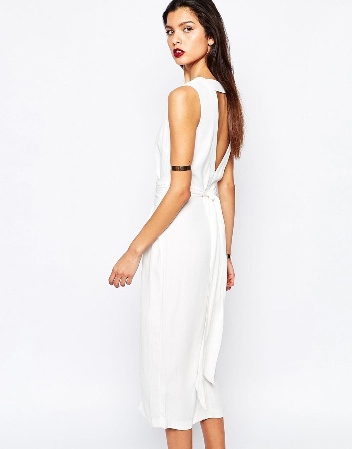 Bec & Bridge Wild Flower Dress White Size 6 - Image 3