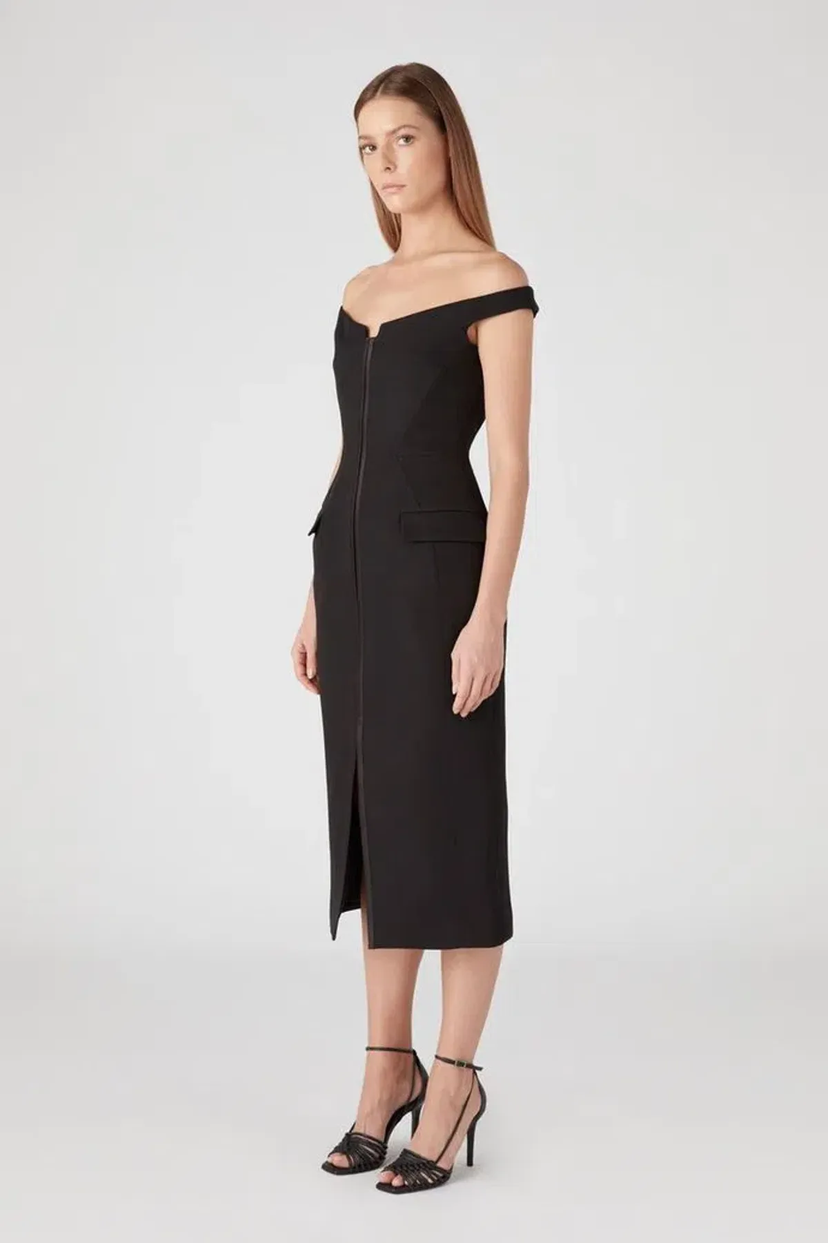 Camilla & Marc Cetara Dress Black Size 6 - Image 3