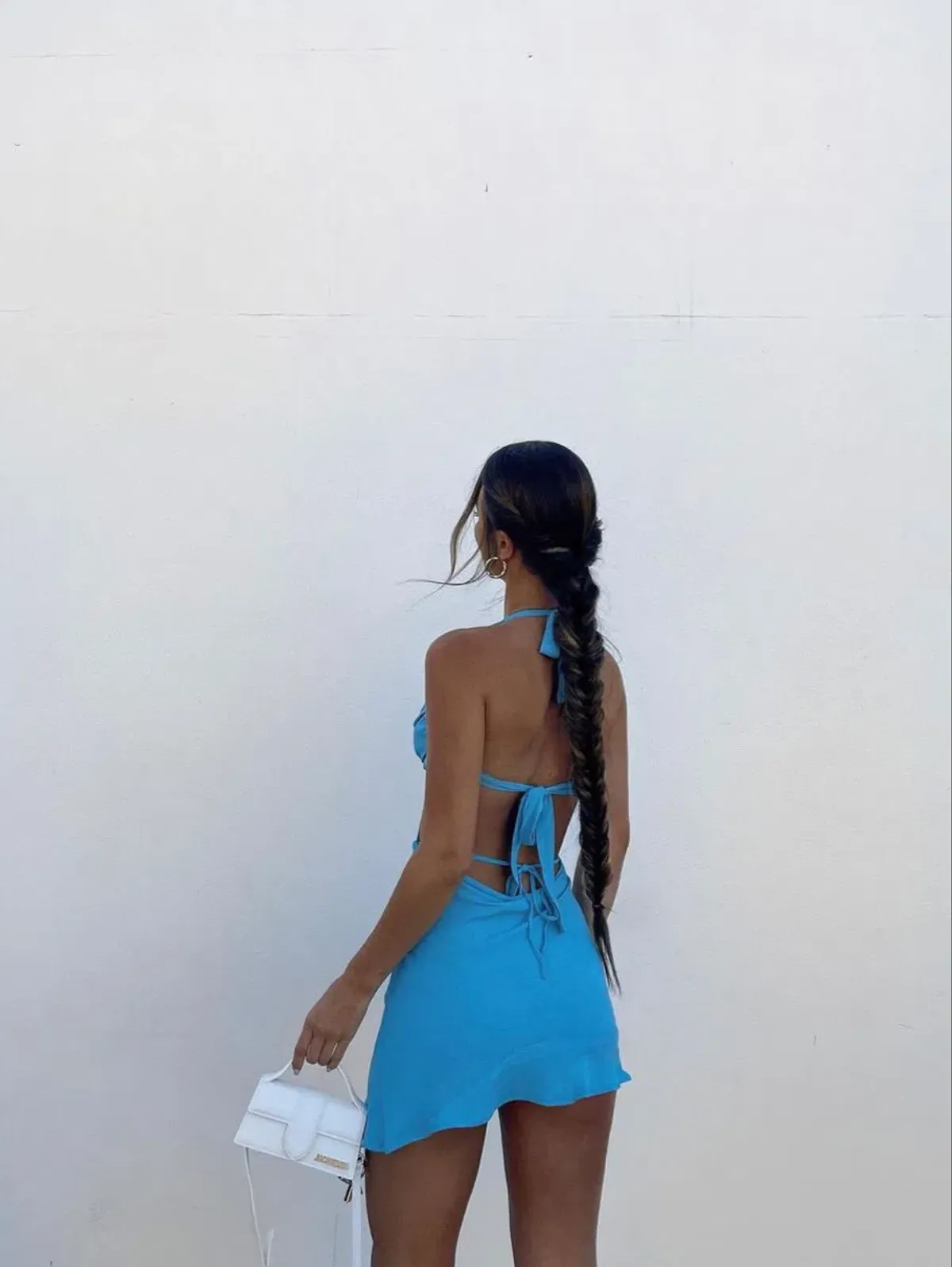 Arcina Ori Capri Mini Dress - Blue - Size XS - Image 2