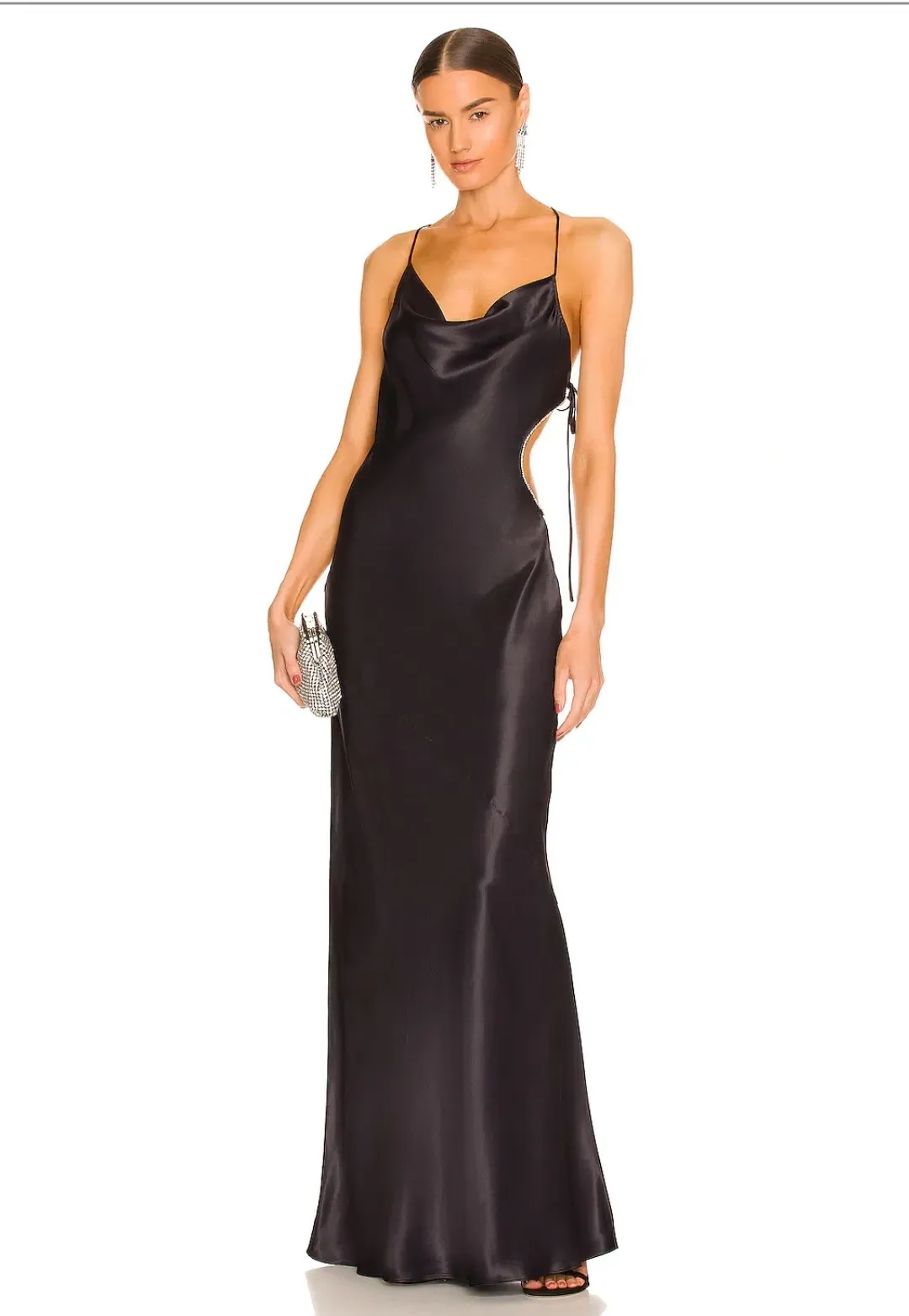 LPA the Label Amali Dress Black Size S for rent on The Volte - main image