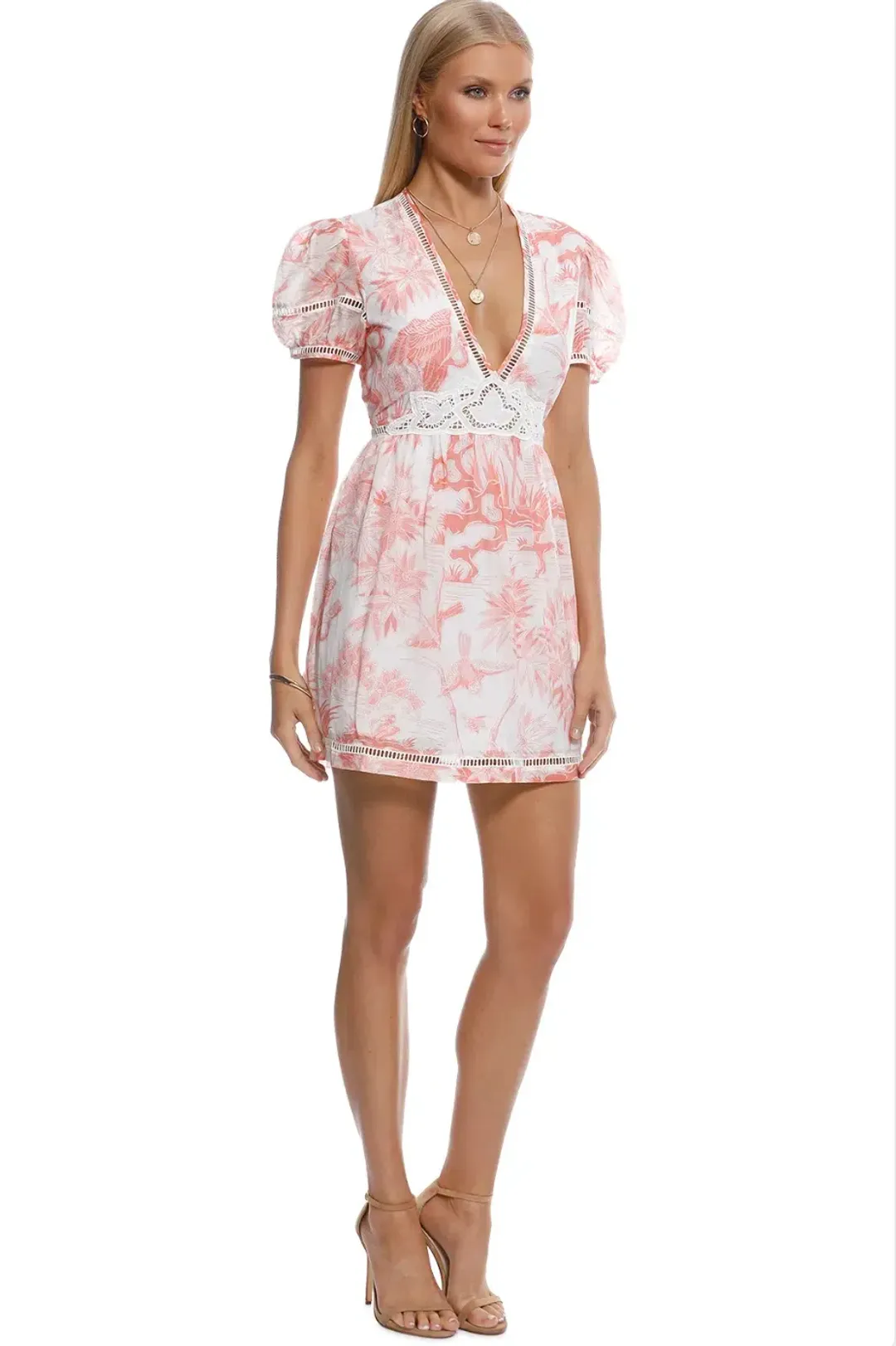 Alice McCall Don't Wait Dress Blush Size 6  for rent on The Volte - main image