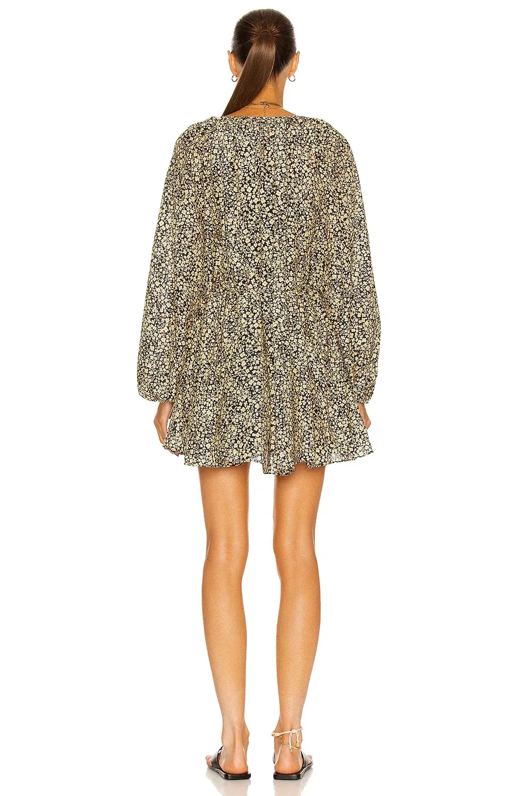 Matteau Voluminous Mini Dress Print Size 3 for rent on The Volte - main image