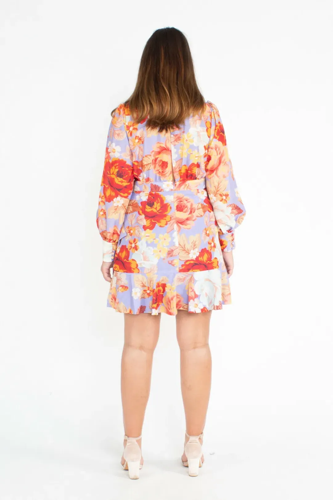 Sheike Monaco Floral Dress Print Size 10 for rent on The Volte - main image