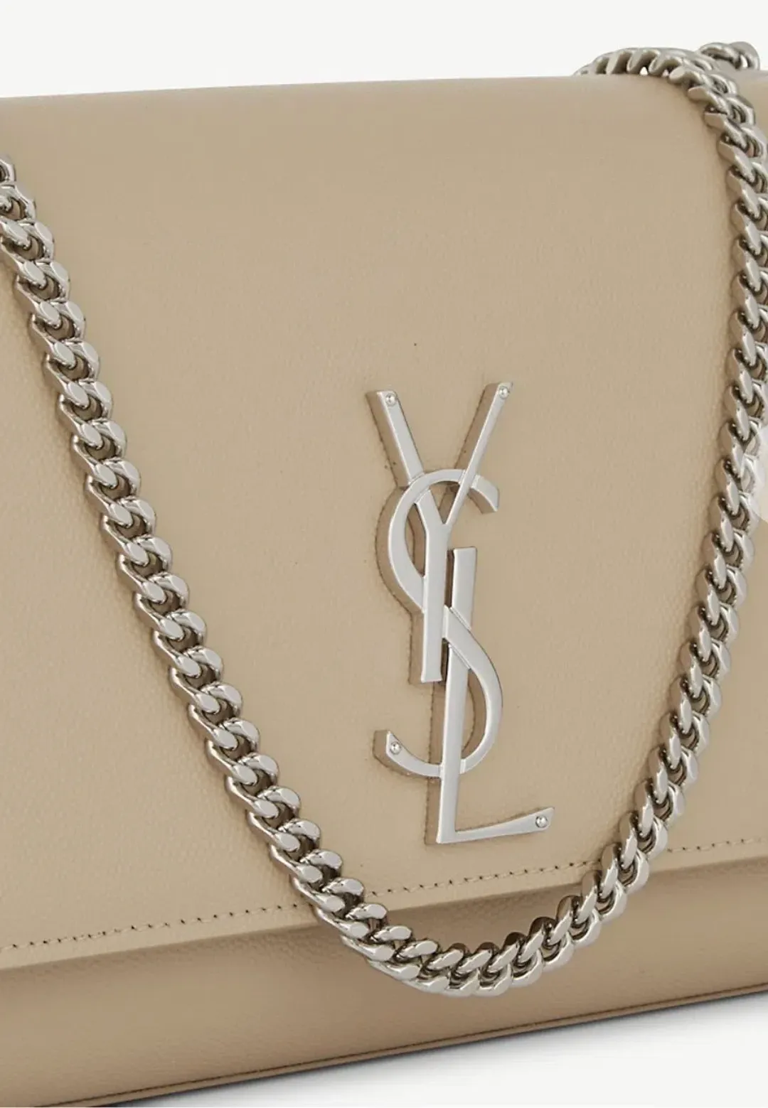 Saint Laurent Kate Monogram Shoulder Bag Nude for rent on The Volte - main image