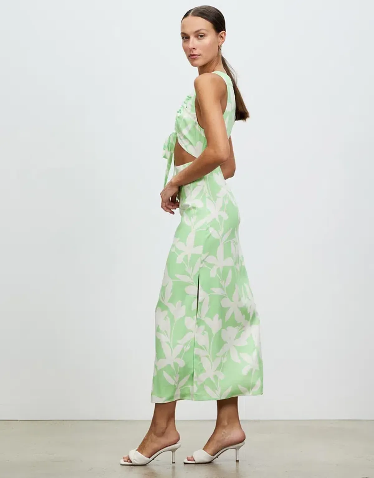Lover Maldives Midi Dress Green Size 12 - Image 3