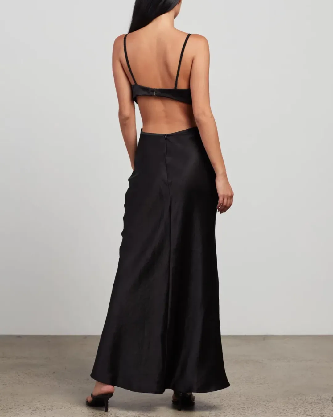 Bec & Bridge Veronique Cut Out Maxi Dress - Black - Size 8 for rent on The Volte - main image