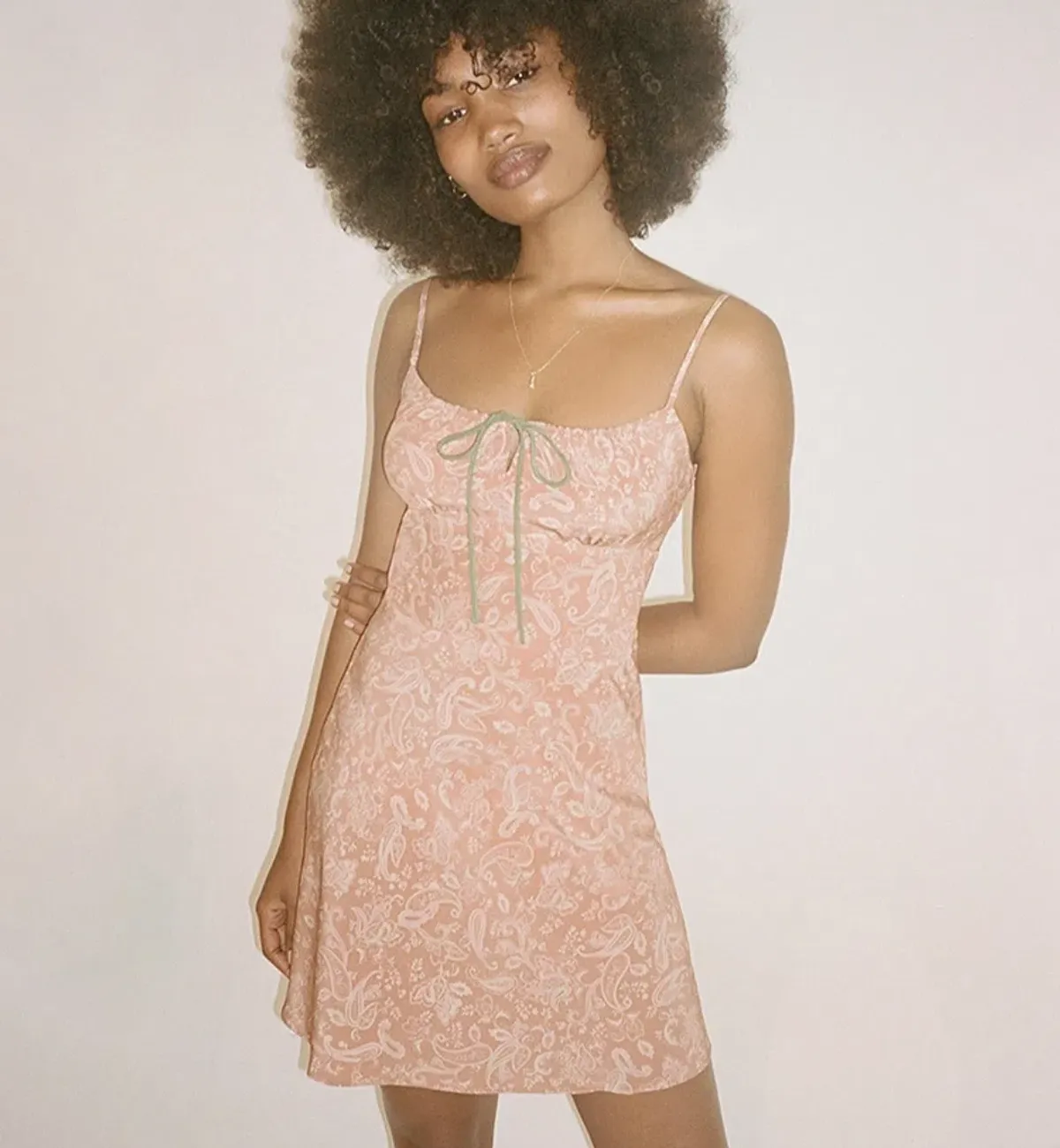 Realisation Par Inez Dress Dazed Print Size 6 - Image 3