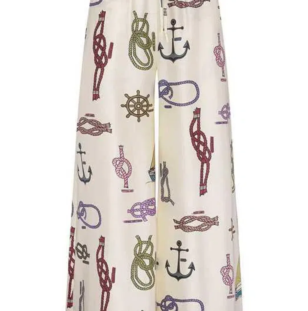 Alemais Ships Ahoy Man Shirt and Pants Set Print Size 8 for rent on The Volte - main image