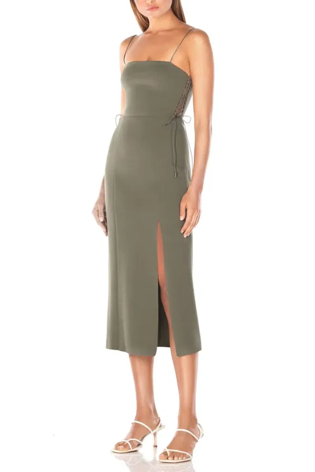 Misha Desiree Dress Green Size 10 for rent on The Volte - main image