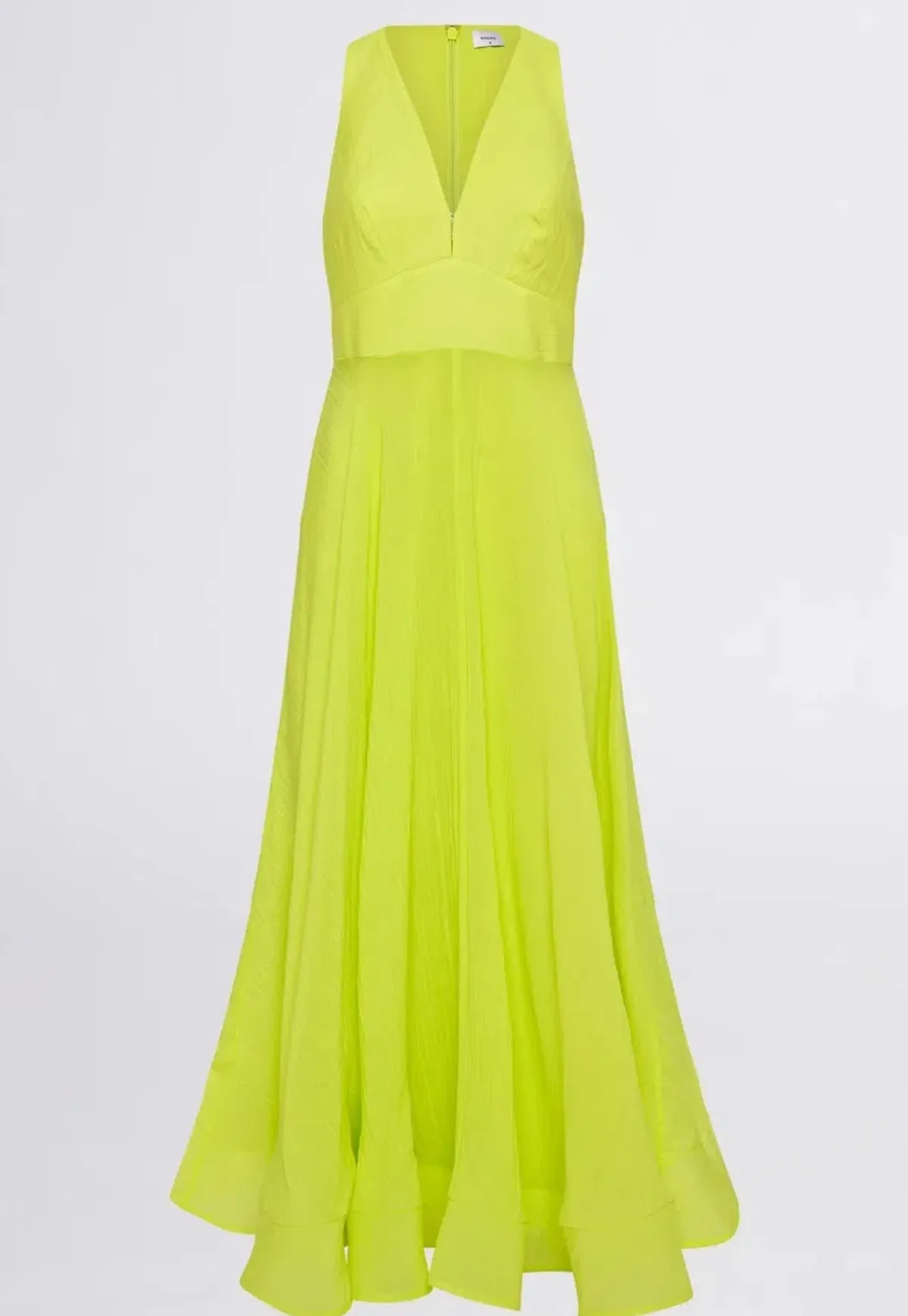 Sheike Audrey Dress Yellow Green Size 8 - Image 3