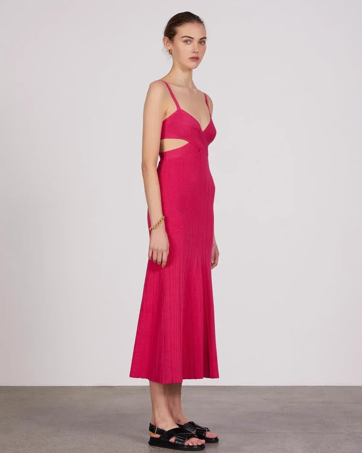 Anna Quan Sabrina Dress Pink Size 6 - Image 4