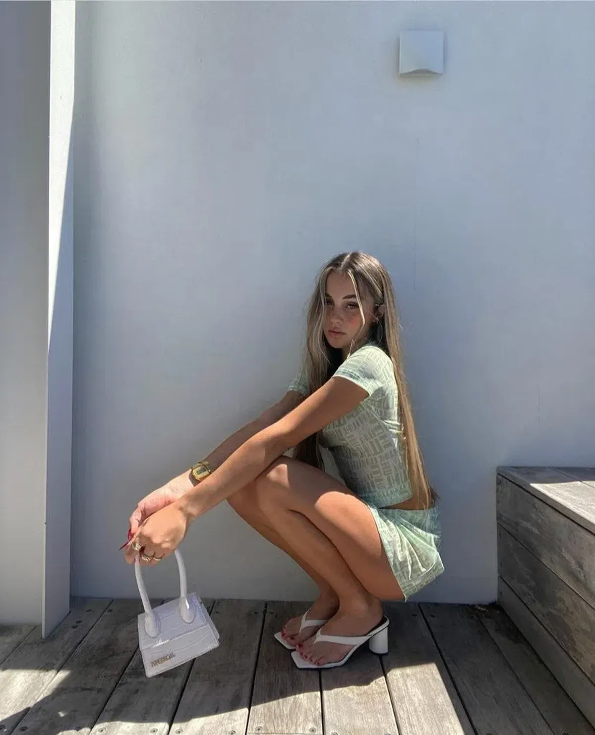 With Harper Lu Monogram Set Green Size XS - Image 5