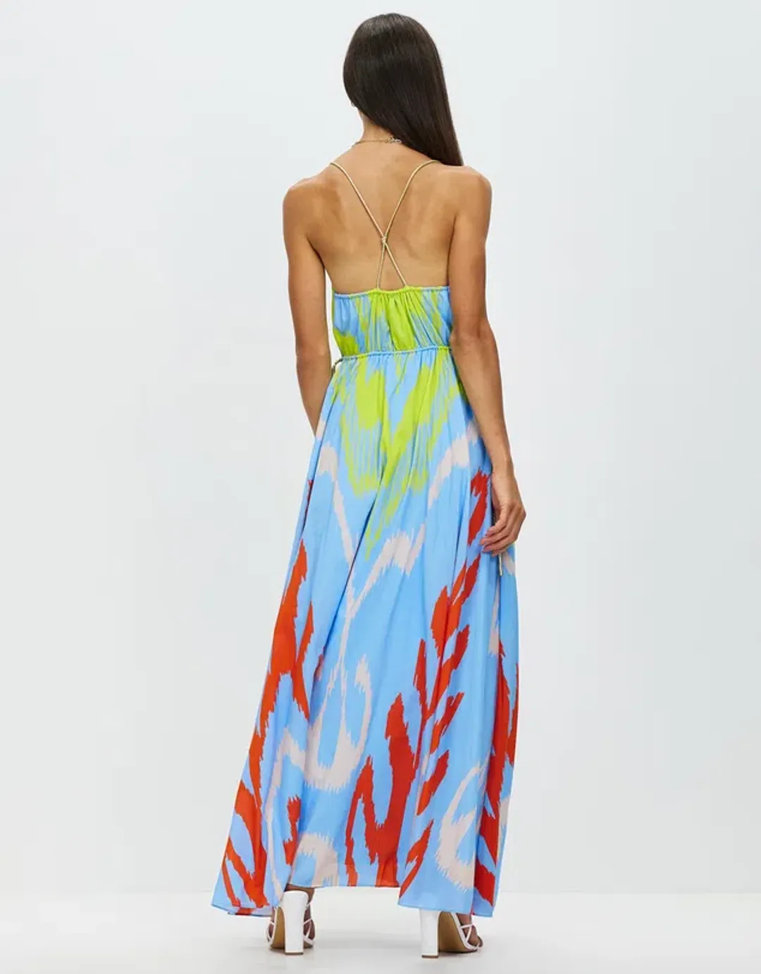 Sass & Bide Soul Chaser Dress Print Size 16  for rent on The Volte - main image