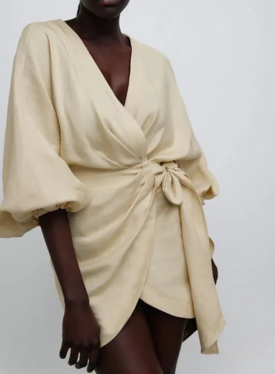 Significant Other Kenna Dress Beige Size 14 for rent on The Volte - main image