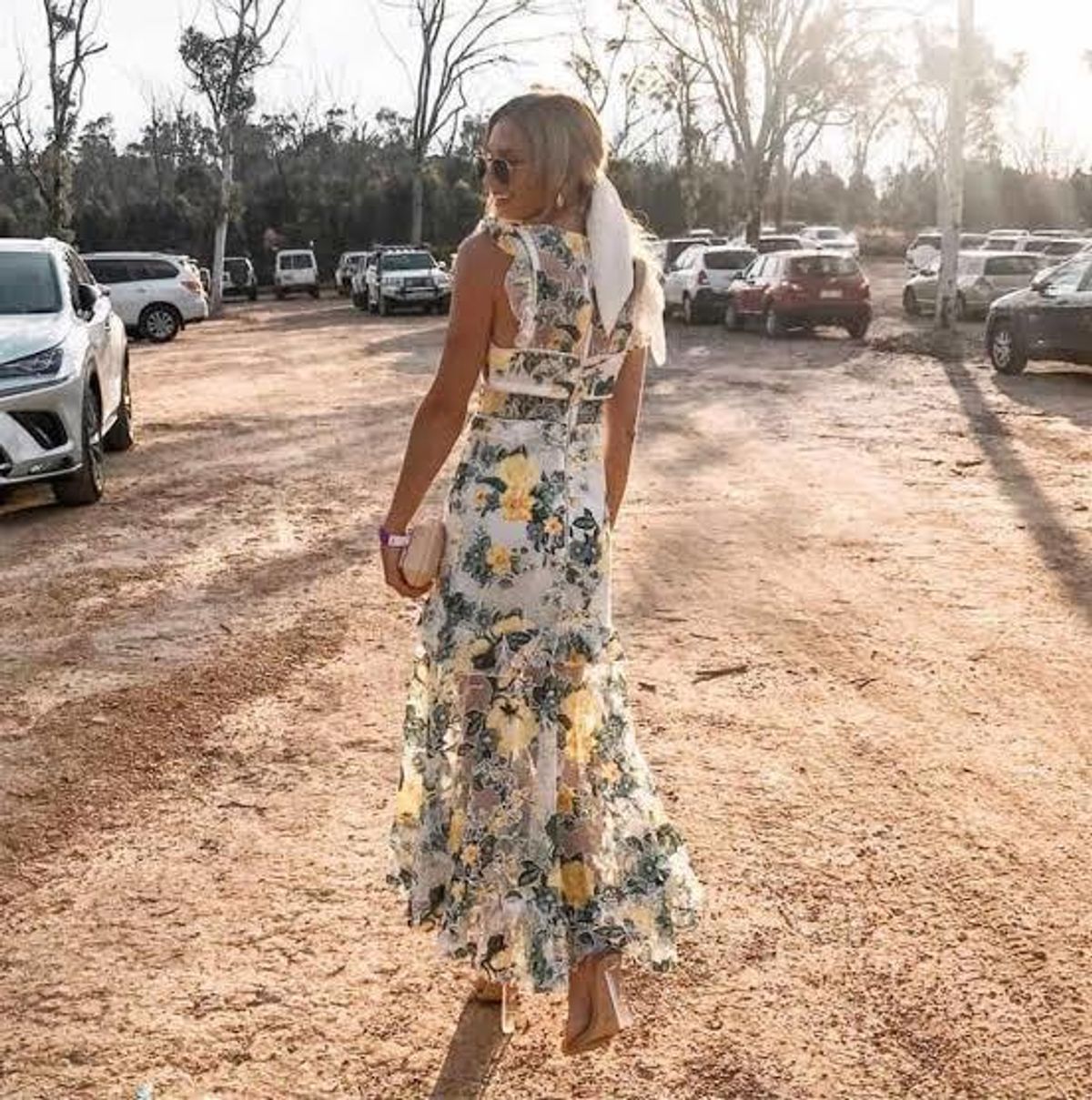 Alice McCall Oh So Lovely Midi Dress Floral Size 10 - Image 3