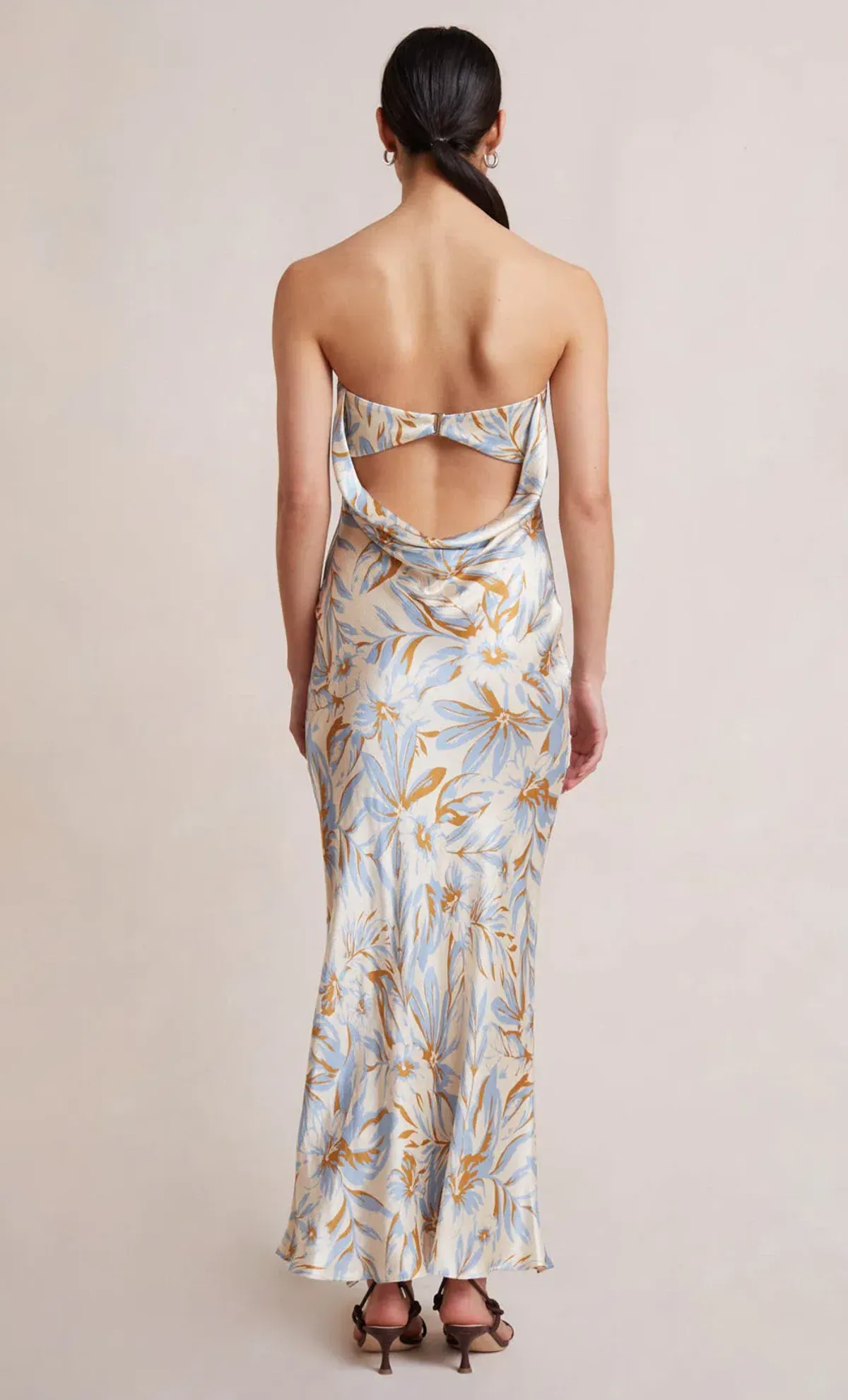 Bec & Bridge Stella Strapless Dress Print Size 12  - Image 3