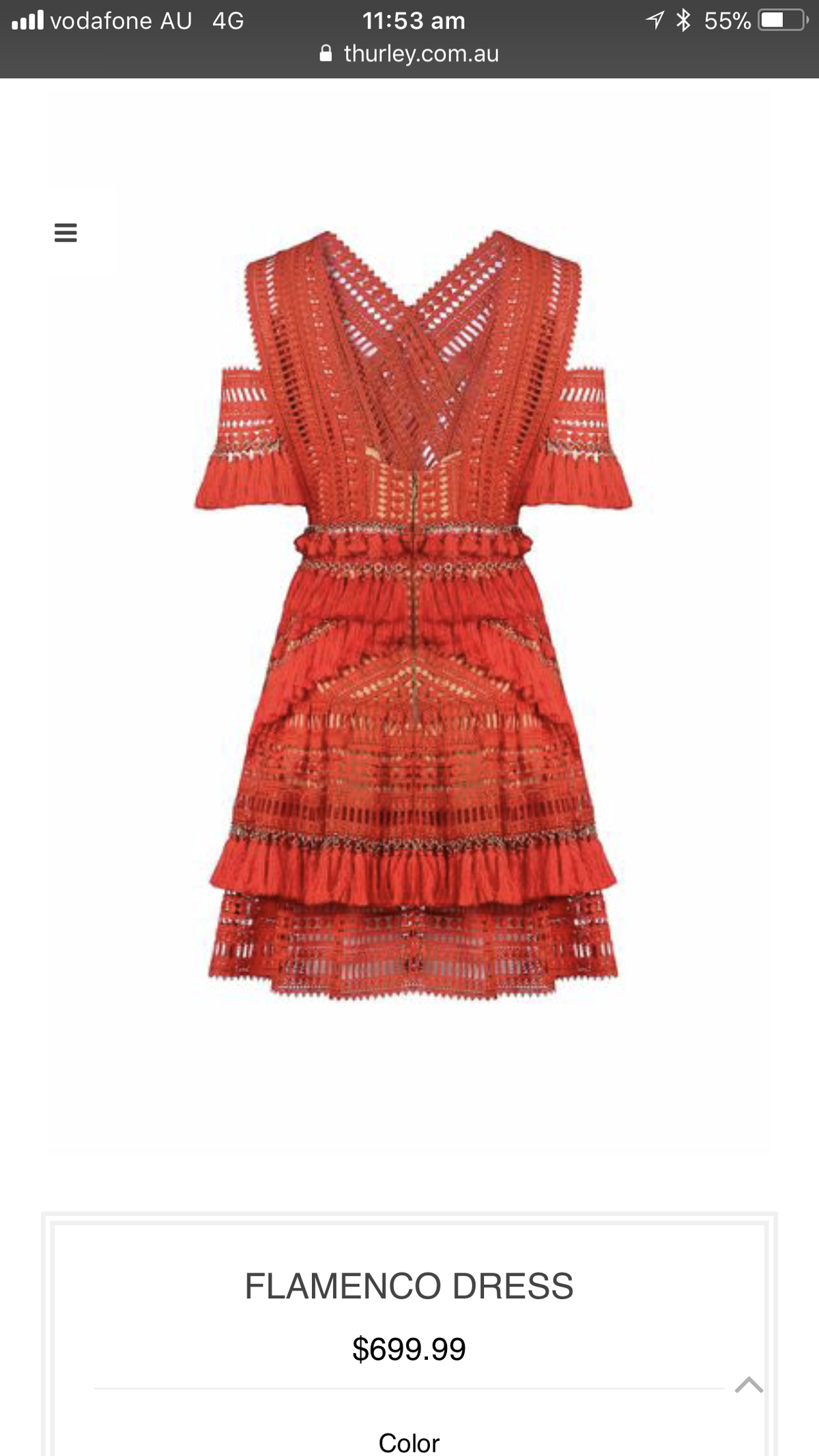 Thurley flamenco dress  - Image 3