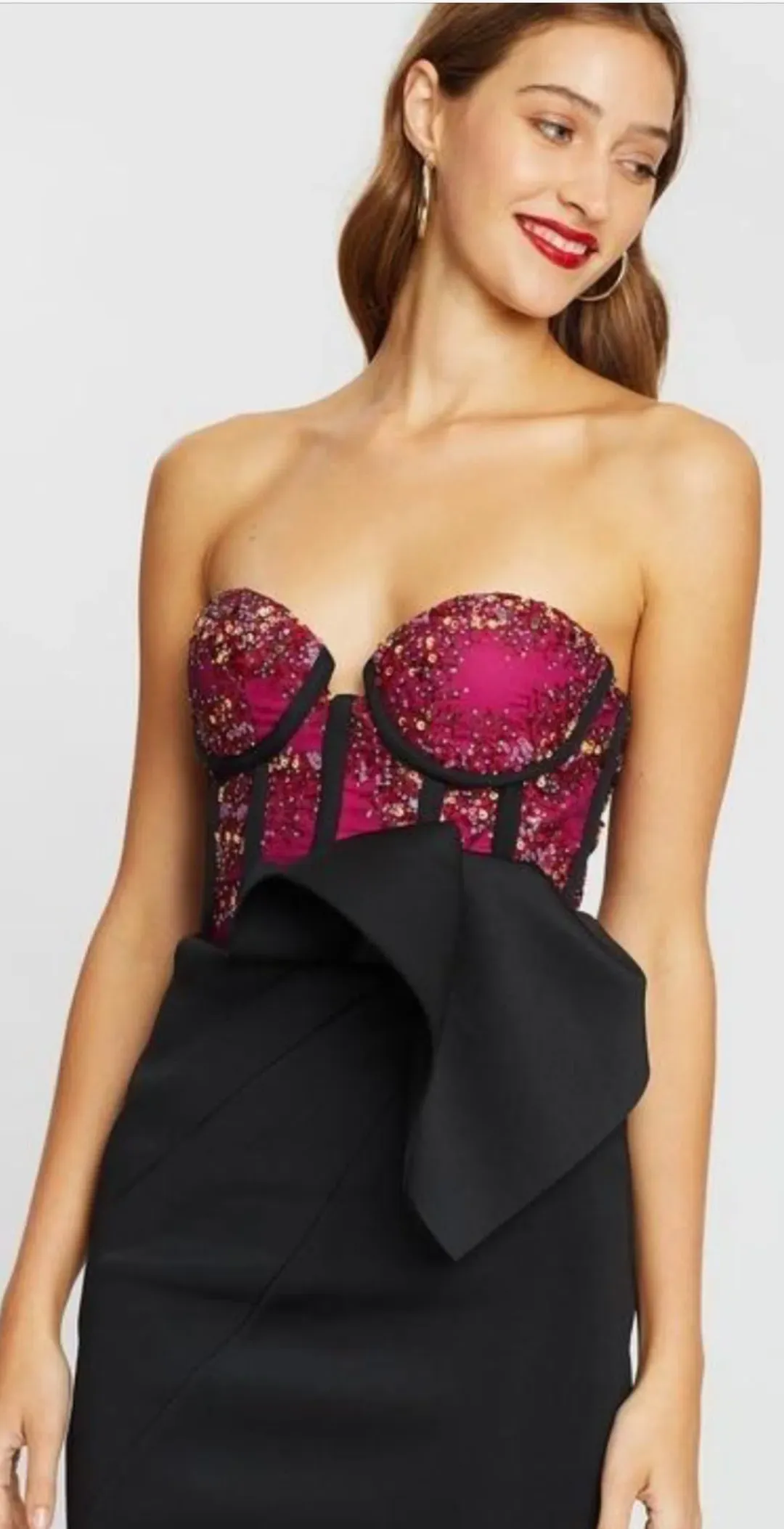 Eliya The Label Andreya Dress Sequin Size 12 for rent on The Volte - main image