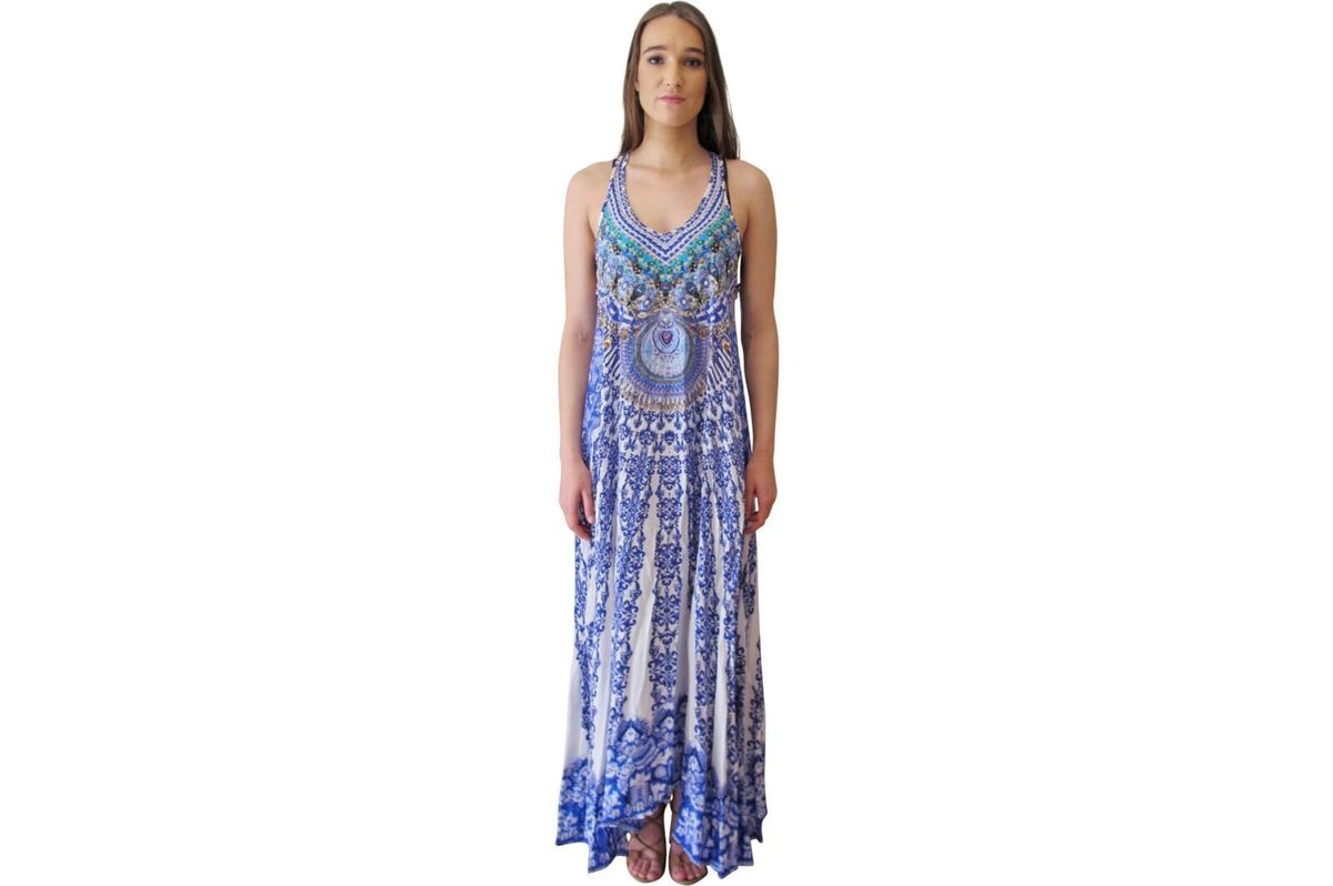 Camilla Blue Dress One Size - Image 1