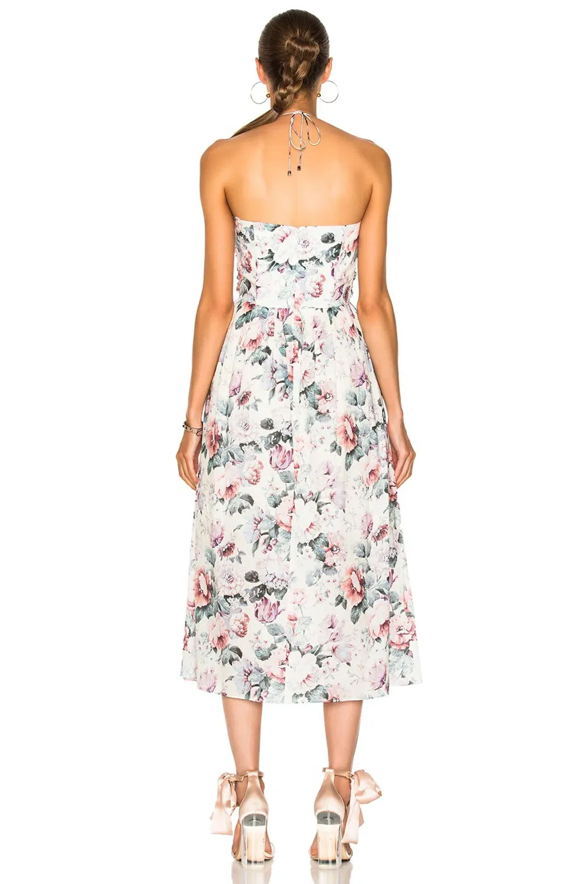 Zimmermann Jasper Tie Dress Floral Size 8 - Image 3
