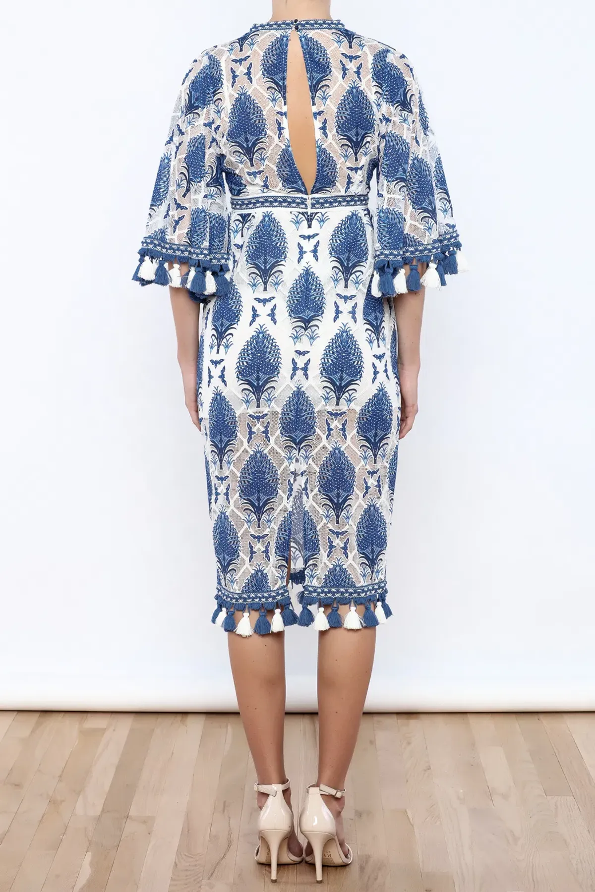 Alice McCall Memphis Palm Burnout Dress Print Size 8 - Image 2