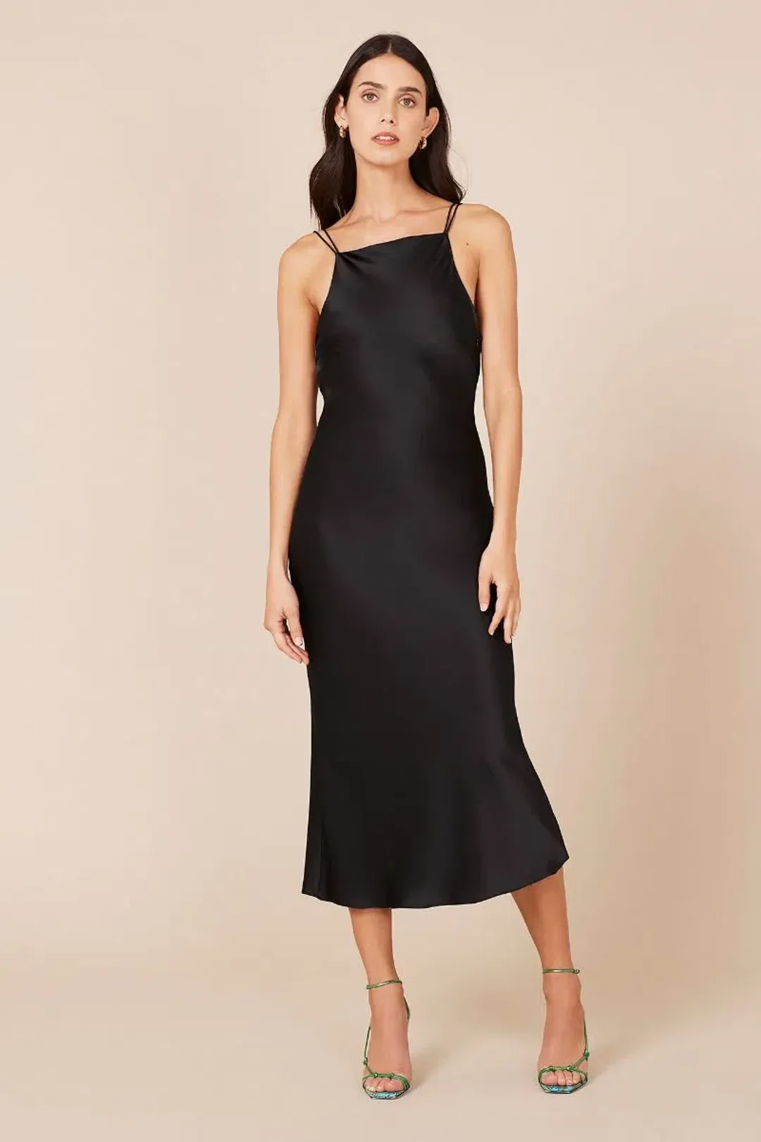 Camilla and Marc Antonelli Backless Dress Black Size 10 for rent on The Volte - main image