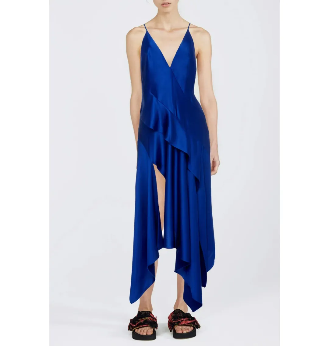 Acler Harrow Dress Ultramarine Blue Size AU 12 for rent on The Volte - main image