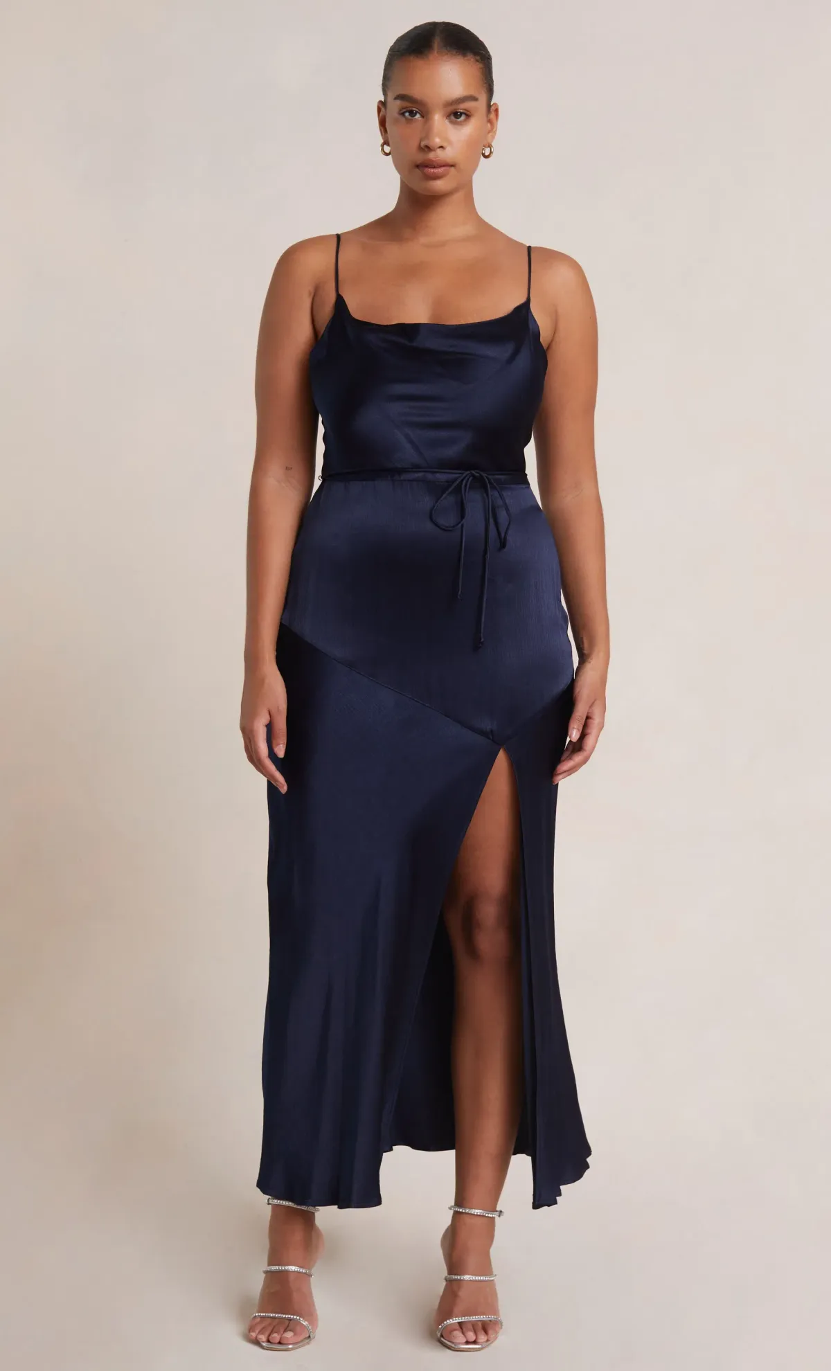 Bec and Bridge Moon dance Midi Dress Navy Size 12 - Image 1